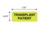 Nevs Transplant Patient 7/8" x 2-1/4" Flr Chart w/Black N-4096 - alternate 2